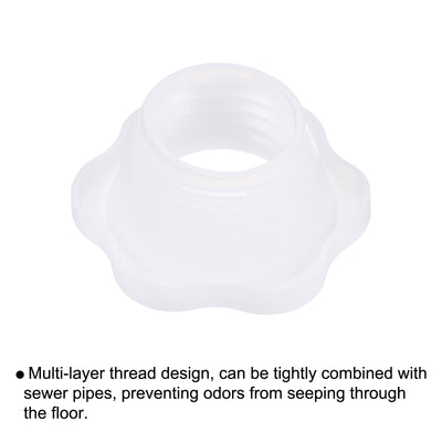 Harfington Sewer Drain Pipe Sealing Plug Silicone Hose Stopper Gasket for Kitchen Bathroom