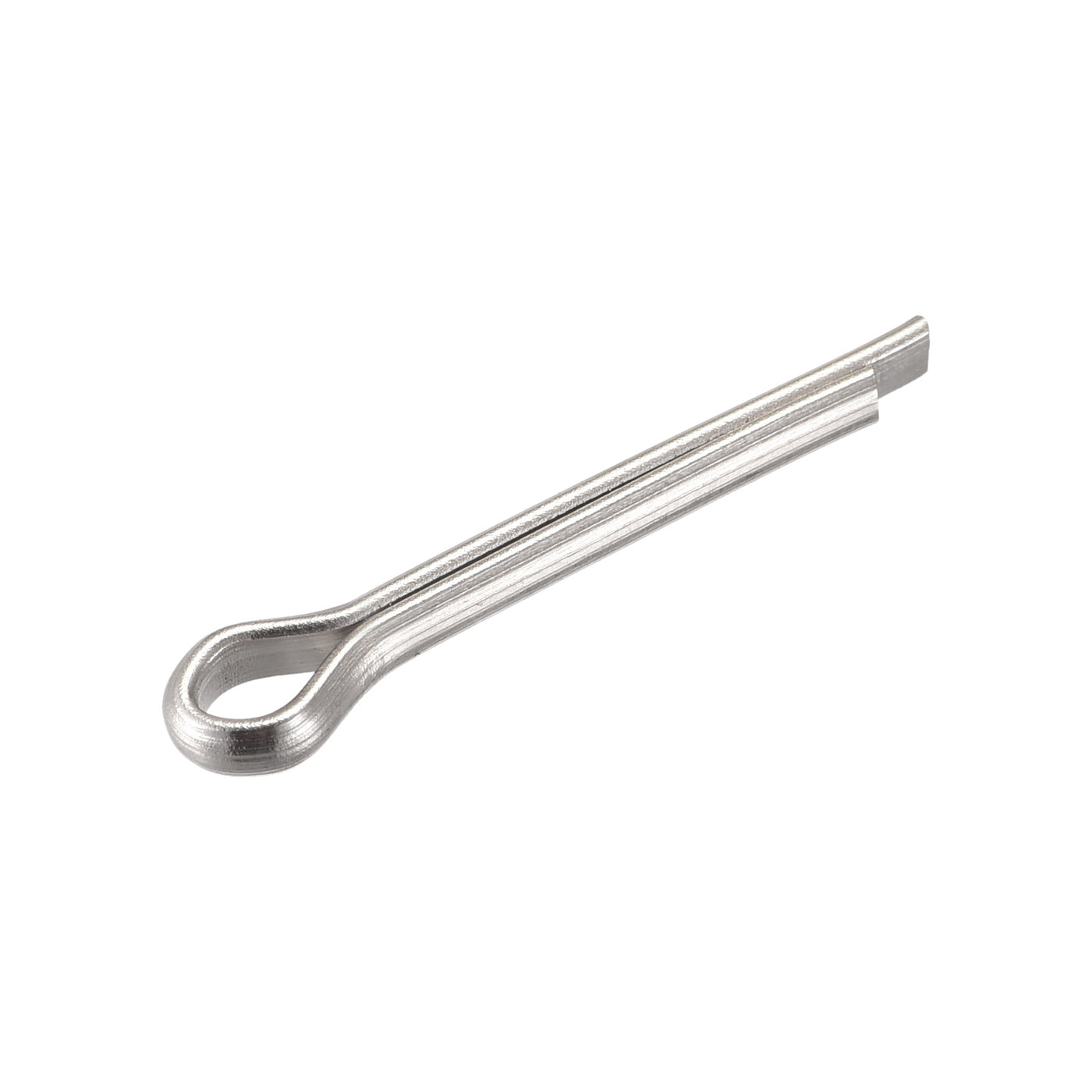 uxcell Uxcell Split Cotter Pin, 4mm x 20mm Stainless Steel Clip Fastener Fitting for Automotive, Mechanics, Silver Tone, 5Pcs