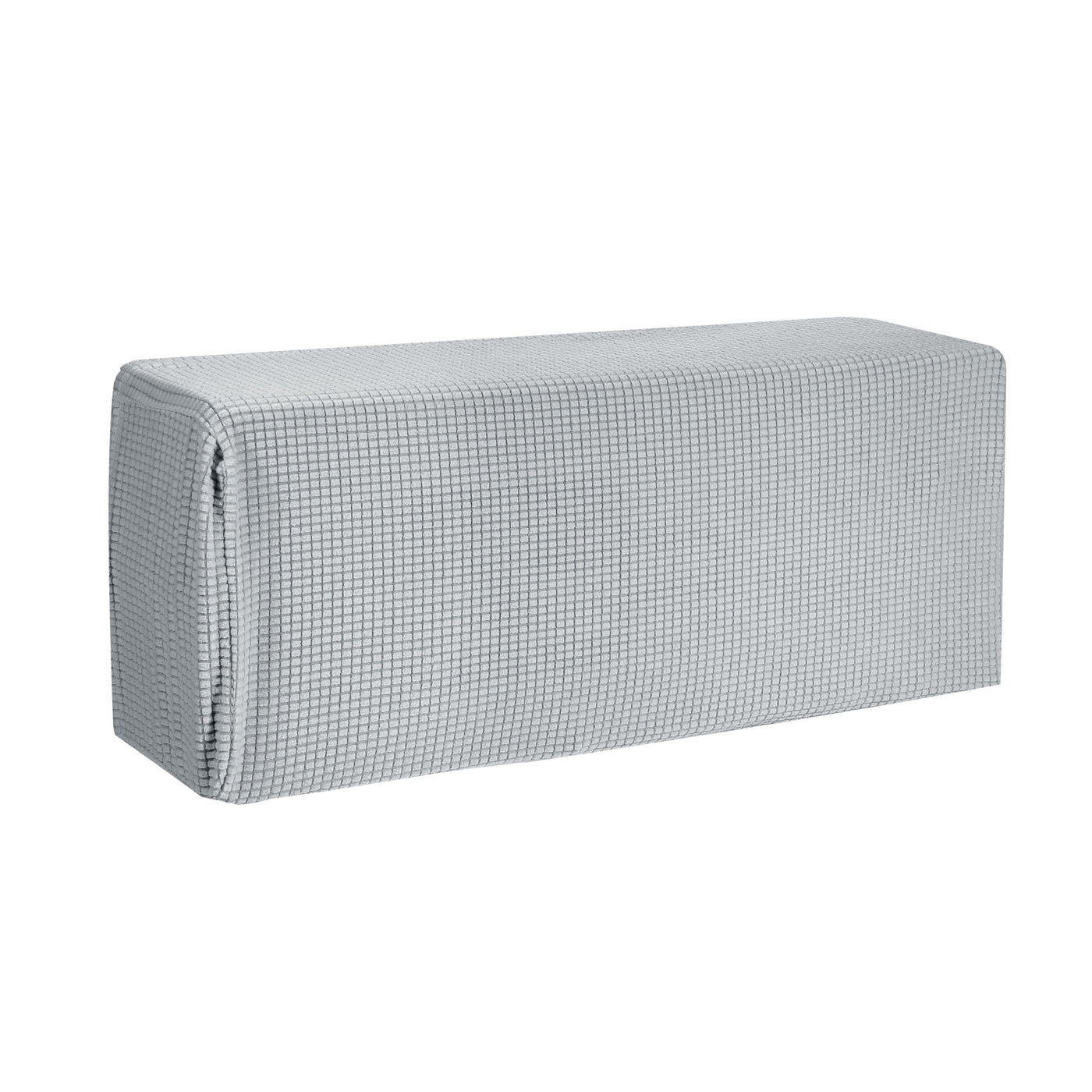 Harfington Air Conditioner Cover 31-34 Inch Knitted Elastic Cloth Dustproof for Wall-Mounted Units Split Indoor AC Covers, Light Grey