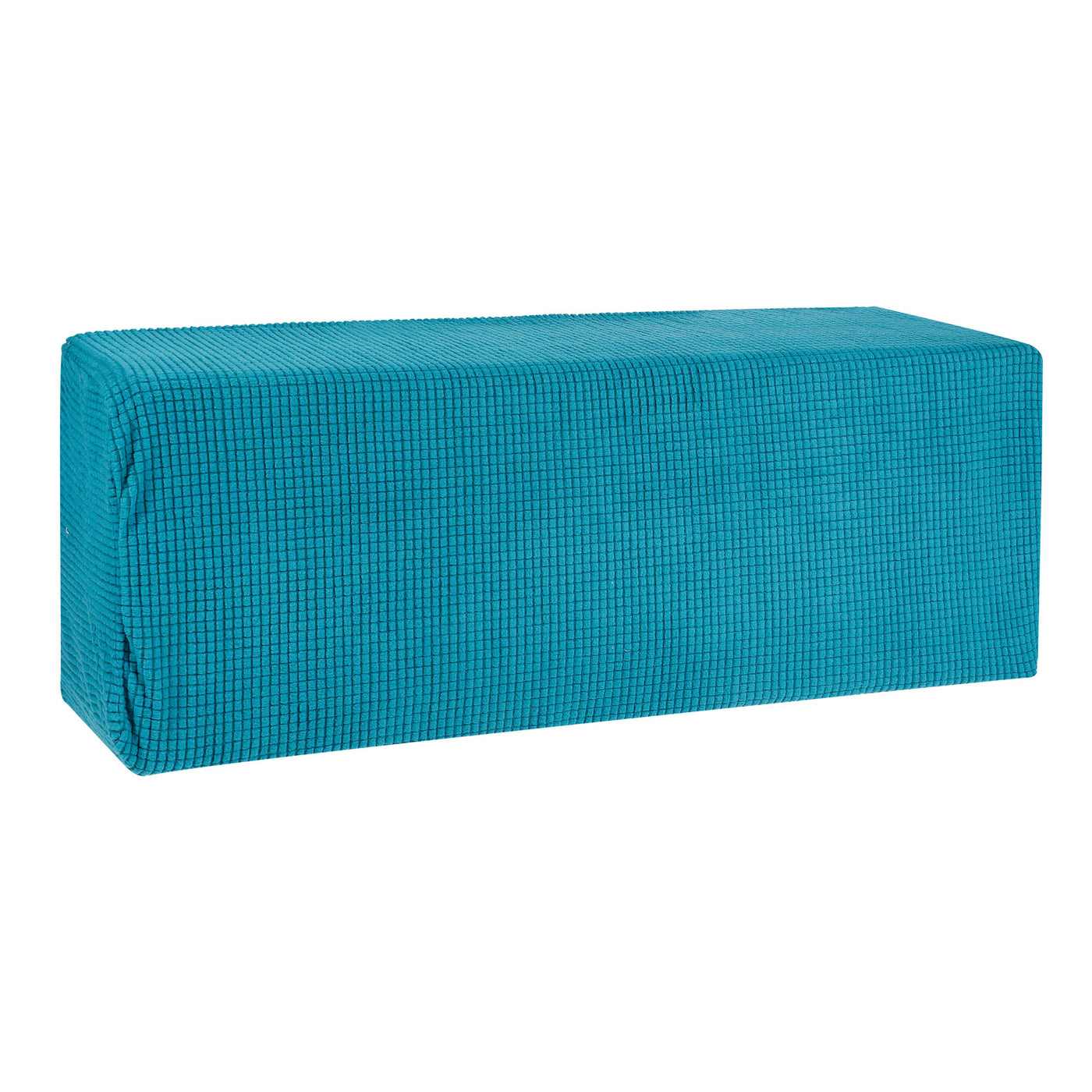 Harfington Air Conditioner Cover 35-37 Inch Knitted Elastic Cloth Dustproof for Wall-Mounted Units Split Indoor AC Covers Light Cyan