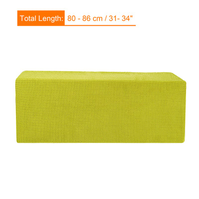 Harfington Air Conditioner Cover 31- 34 Inch Knitted Elastic Cloth Dustproof for Wall-Mounted Units Split Indoor AC Covers Light Green