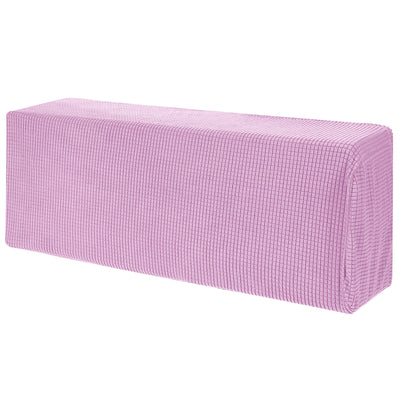 Harfington Air Conditioner Cover 31-34 Inch Knitted Elastic Cloth Dustproof for Wall-Mounted Units Split Indoor AC Covers Purple