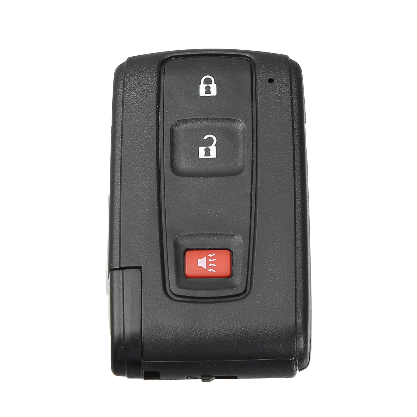 X AUTOHAUX 312MHz MOZB21TG Replacement Proximity No Smart Entry Remote Key Fob for Toyota Prius 04-2009 3 Buttons Semi-intelligent Key 89070-47180 Fit for Black Logo Not for the Silver Tone