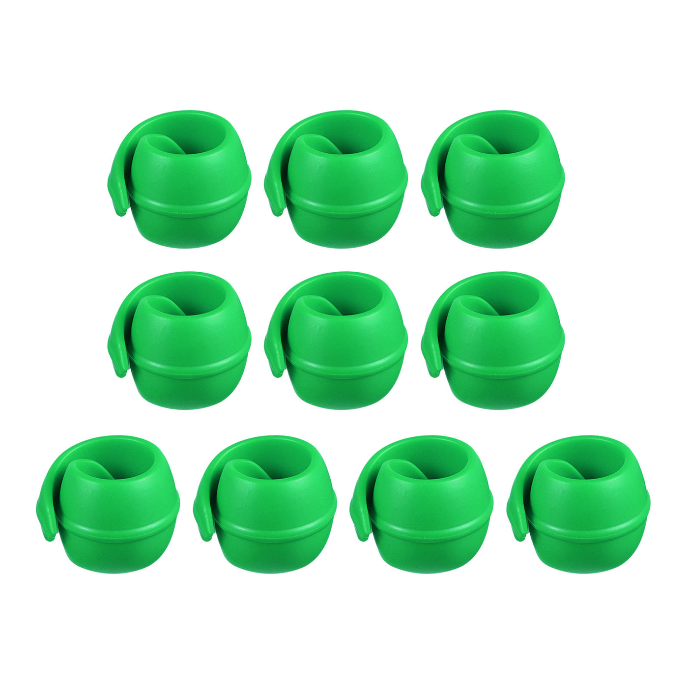 Harfington 10pcs Sewing/Embroidery Machine Thread Spool Savers No Loose Ends, Green