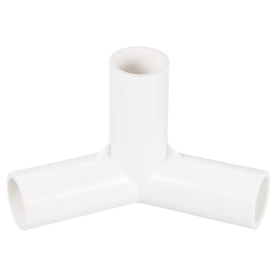 Harfington 20mm PVC Pipe Fittings 3 Way Elbow Water Joint Connectors Adapters