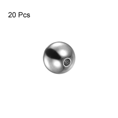 Harfington Beads Stainless Steel Beads for DIY Crafts