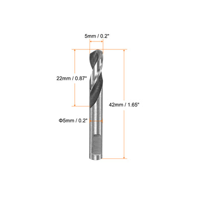 Harfington High-speed Steel Drill Bits for Hole Saws Arbor Replacement