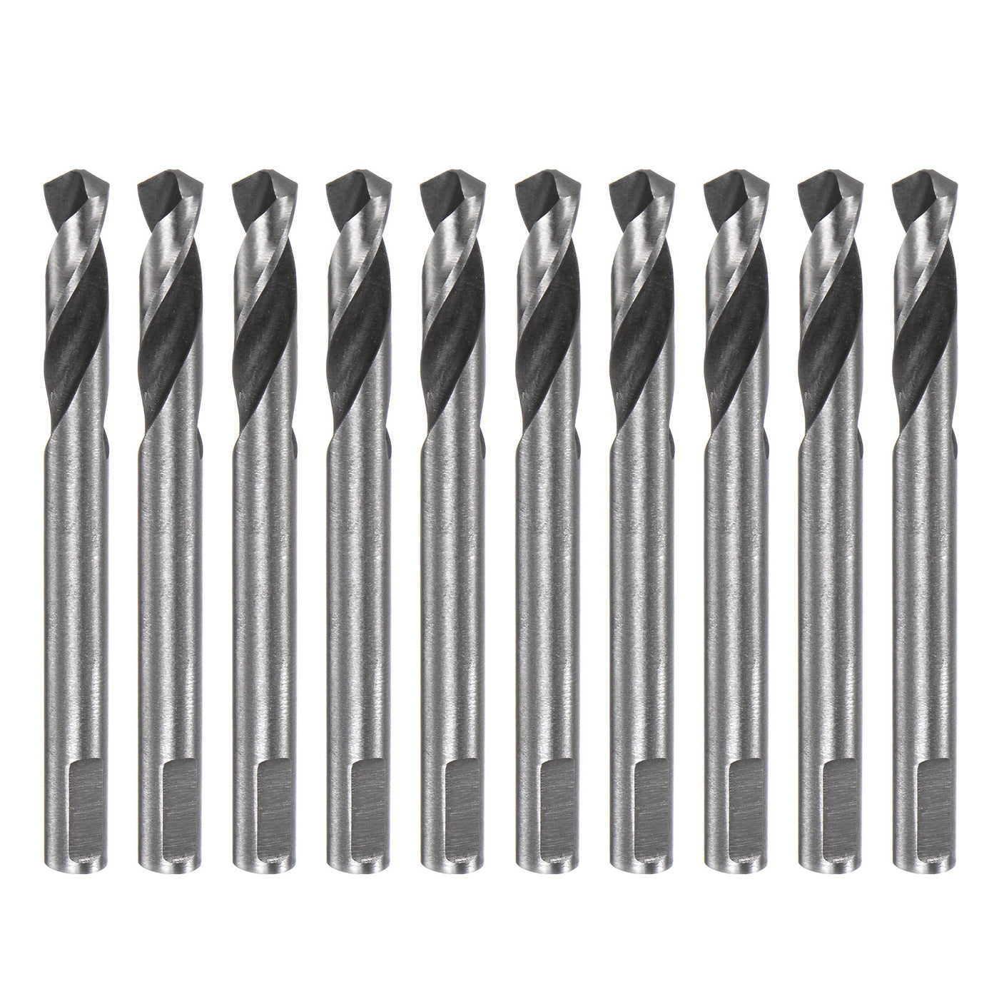 Harfington 10pcs High-speed Steel Drill Bits 5mmx55mm for Hole Saws Arbor Replacement
