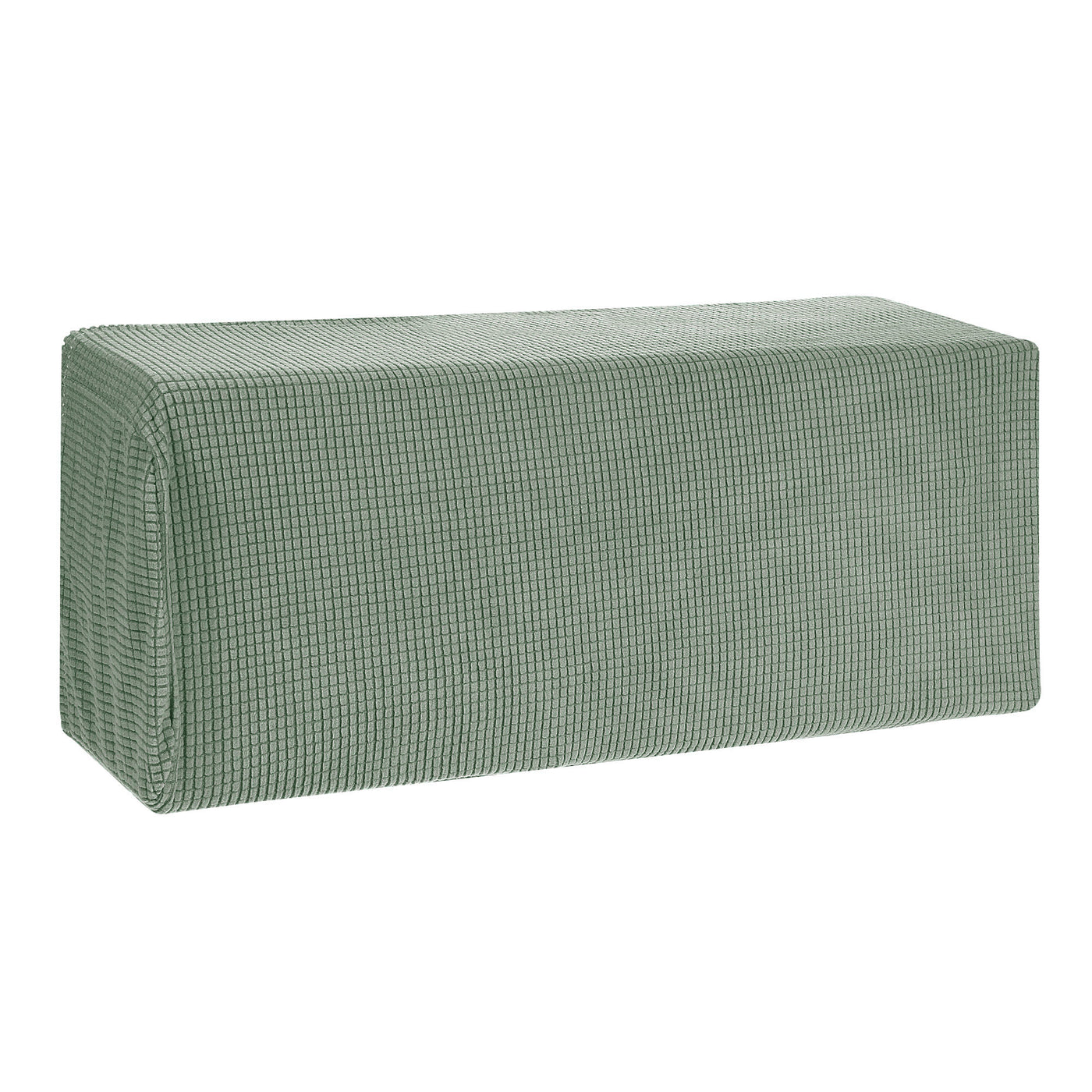 Harfington Air Conditioner Cover 35-37 Inch Knitted Elastic Cloth Dustproof for Wall-Mounted Units Split Indoor AC Covers, Green