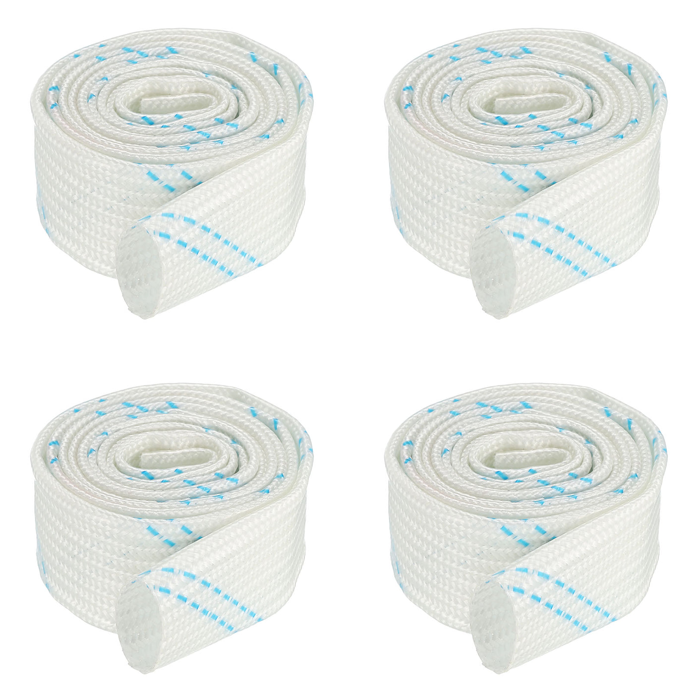 Harfington Fiberglass Sleeve Insulation Tube,16mm/0.62inch IDx1m/3.28ft for Cable Wire,4pcs