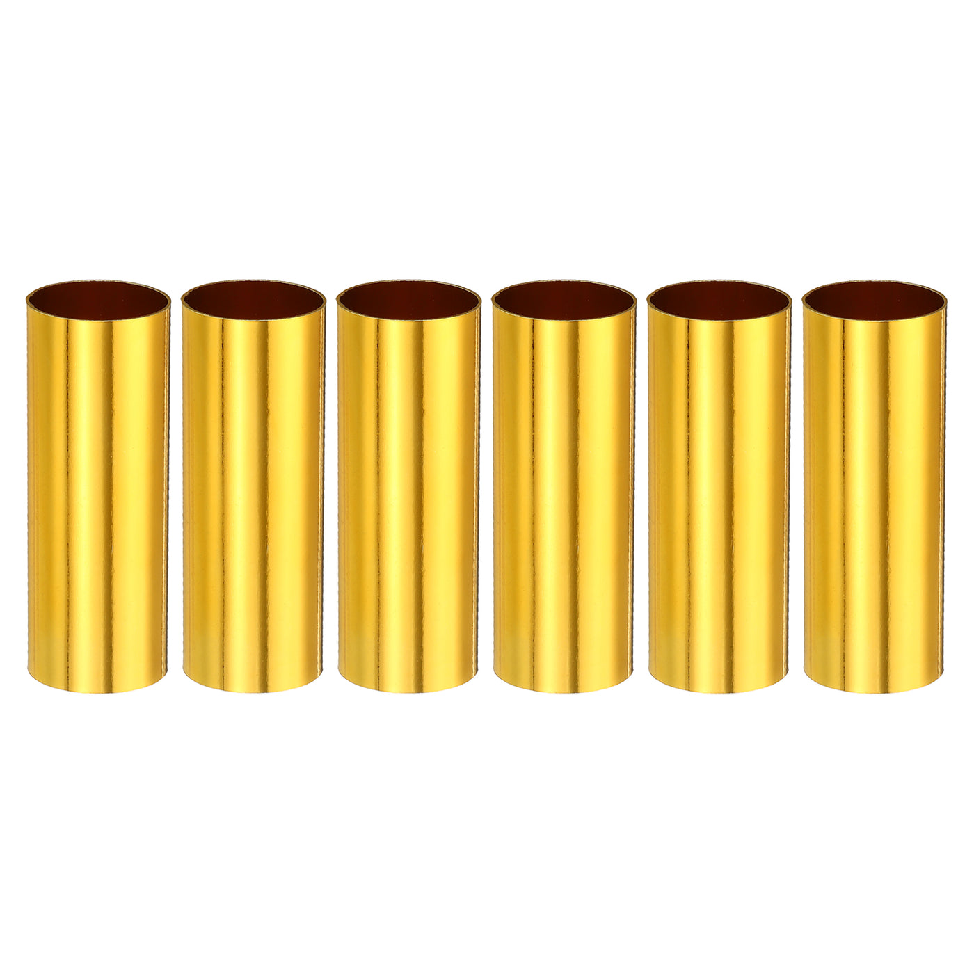 Harfington E12 Candle Socket Covers, 2.4 Inch Candelabra Base Holder, Yellow 6 Pcs