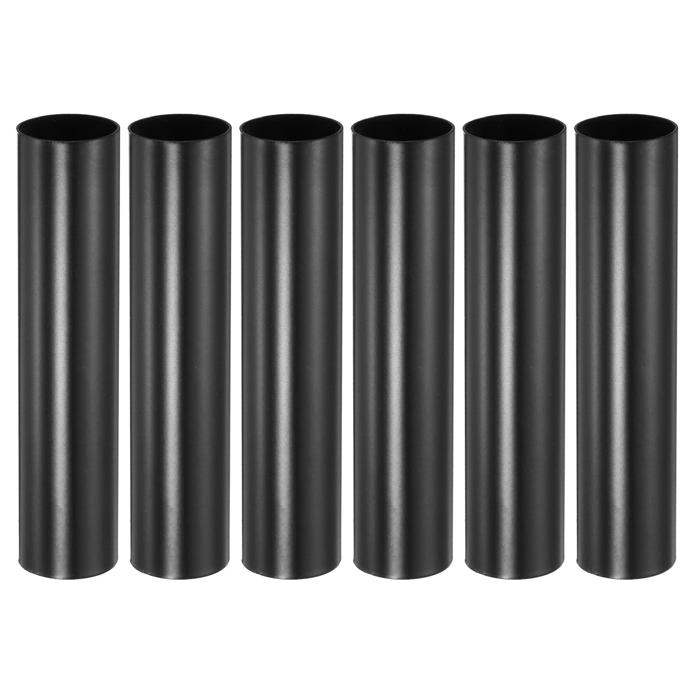 Harfington E12 Candle Socket Covers, 3.9 Inch Candelabra Base Holder, Black 6 Pcs