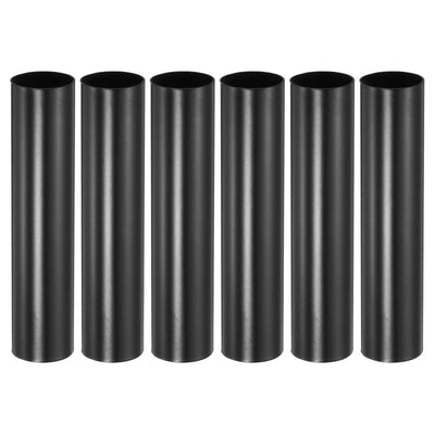 Harfington E12 Candle Socket Covers, 3.9 Inch Candelabra Base Holder, Black 6 Pcs