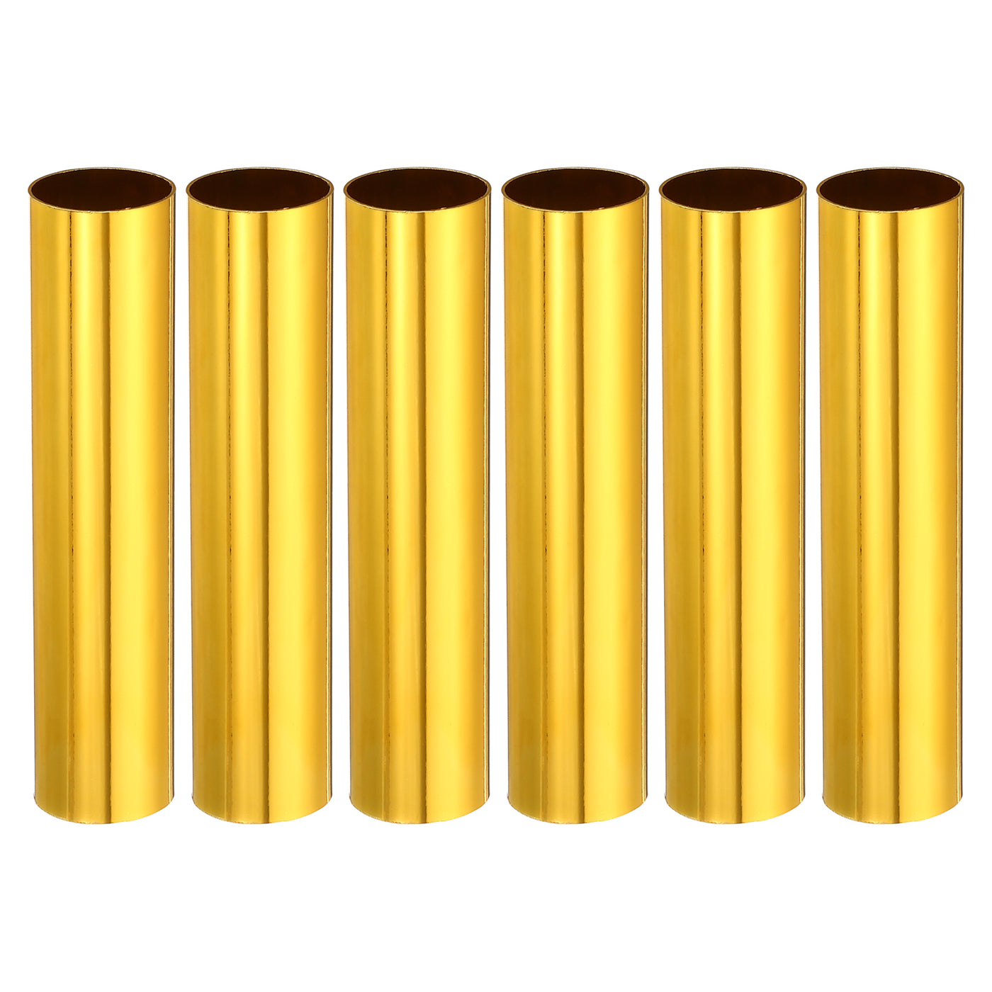 Harfington E12 Candle Socket Covers, 3.9 Inch Candelabra Base Holder, Yellow 6 Pcs
