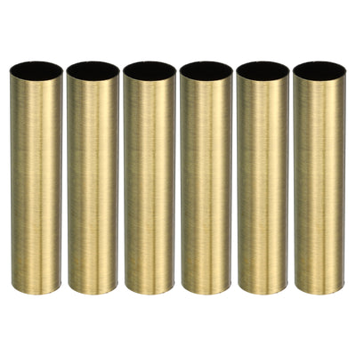 Harfington E12 Candle Socket Covers, 3.9 Inch Candelabra Base Holder, Bronze 6 Pcs