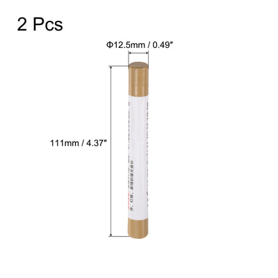 Harfington Uxcell Wood Wax Filler Stick Furniture Repairing Crayon Touch Up Pen 2Pcs, French Beige
