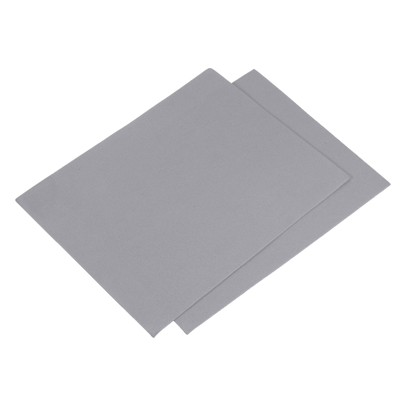 Harfington EVA Foam Sheets Dark Grey 10.8x8.4 Inch 1.5mm Thickness for Crafts DIY Pack of 2