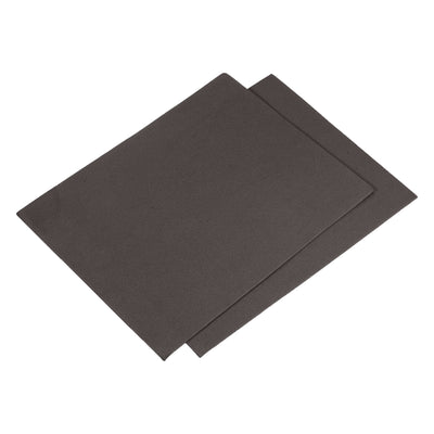 Harfington EVA Foam Sheets Dark Brown 10.8x8.4 Inch 1.5mm Thickness for Craft DIY Pack of 2