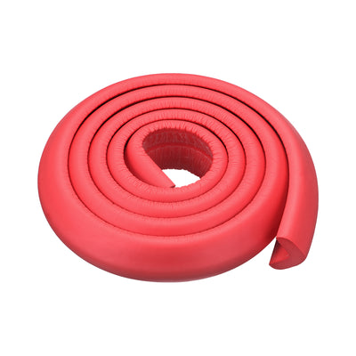 Harfington Uxcell Corner Guards Edge Protectors 6.56ft(2M),Foam Safety Bumper Red