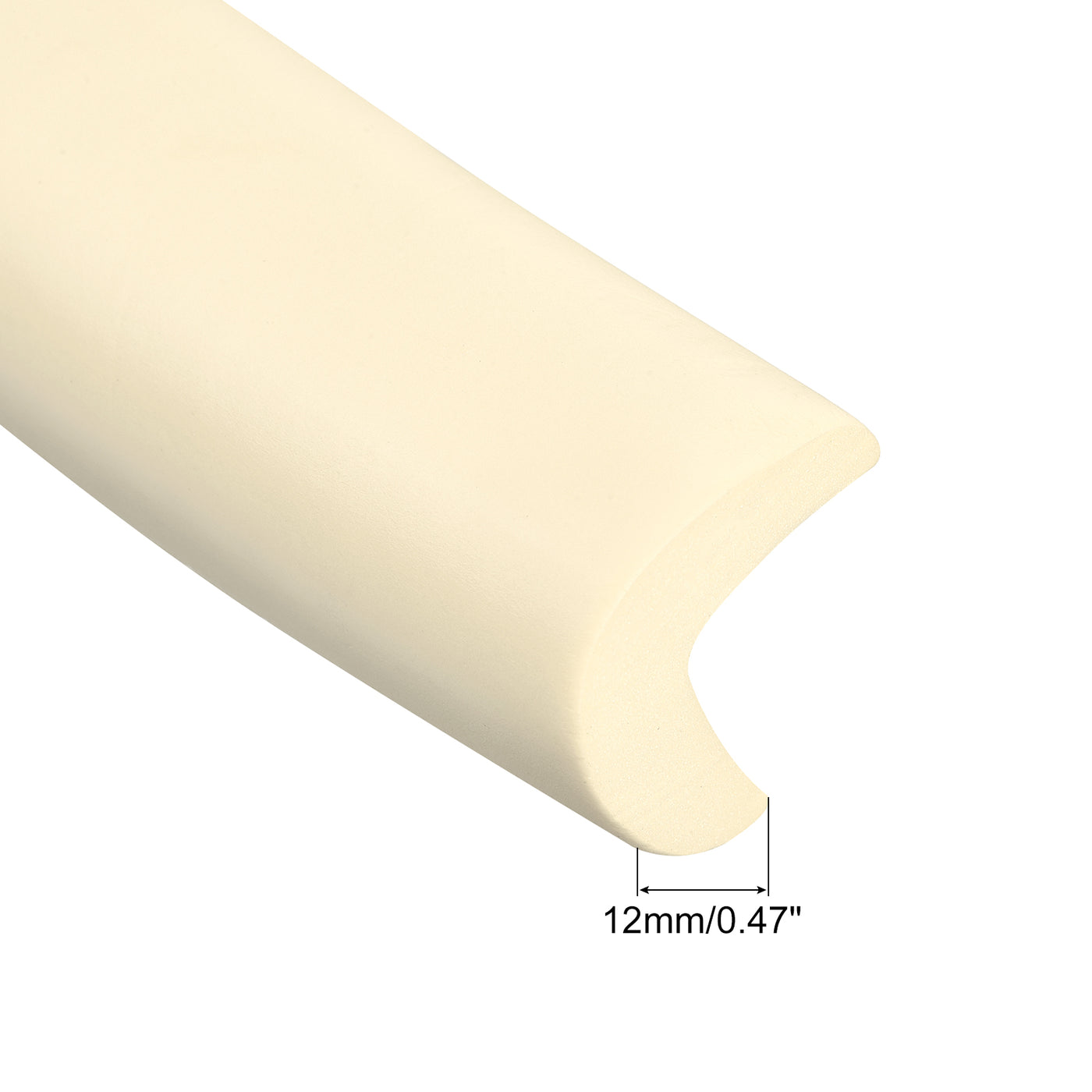 uxcell Uxcell Corner Guards Edge Protectors 6.56ft(2M), Foam Safety Bumper Beige