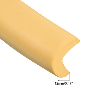 Harfington Uxcell Corner Guards Edge Protectors 16.4ft(5M), Pack Foam Safety Bumper Wood