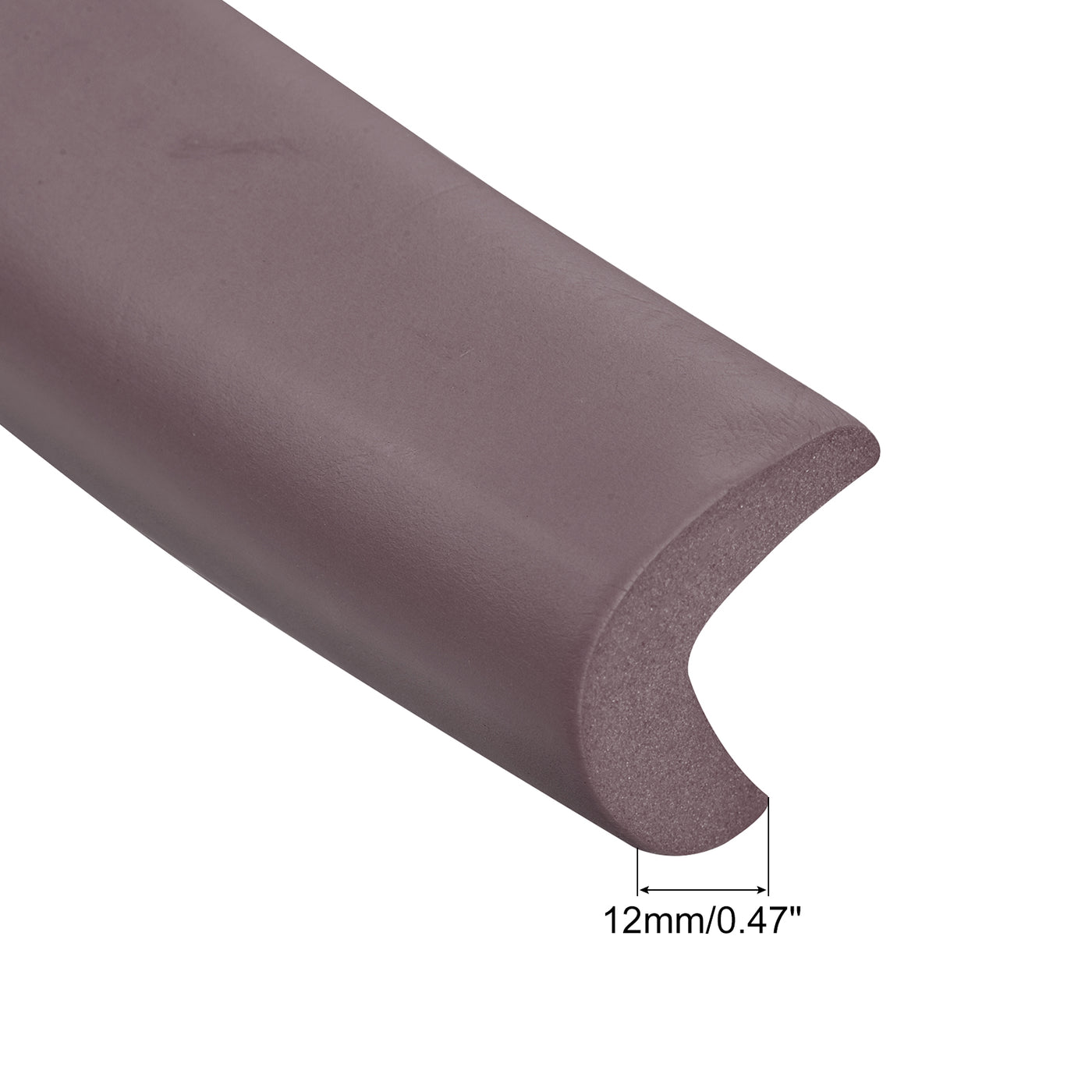 uxcell Uxcell Corner Guards Edge Protectors 16.4ft(5M), Pack Foam Safety Bumper Brown