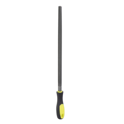 Harfington Square File 12" High Carbon Hardened Steel Cut Hand Rasp with Plastic Handle