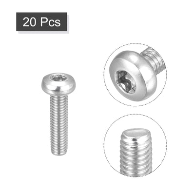 Harfington Torx Security Machine Screw 316 Stainless Steel Pan Head Tamper Proof Screw Fasteners Bolts
