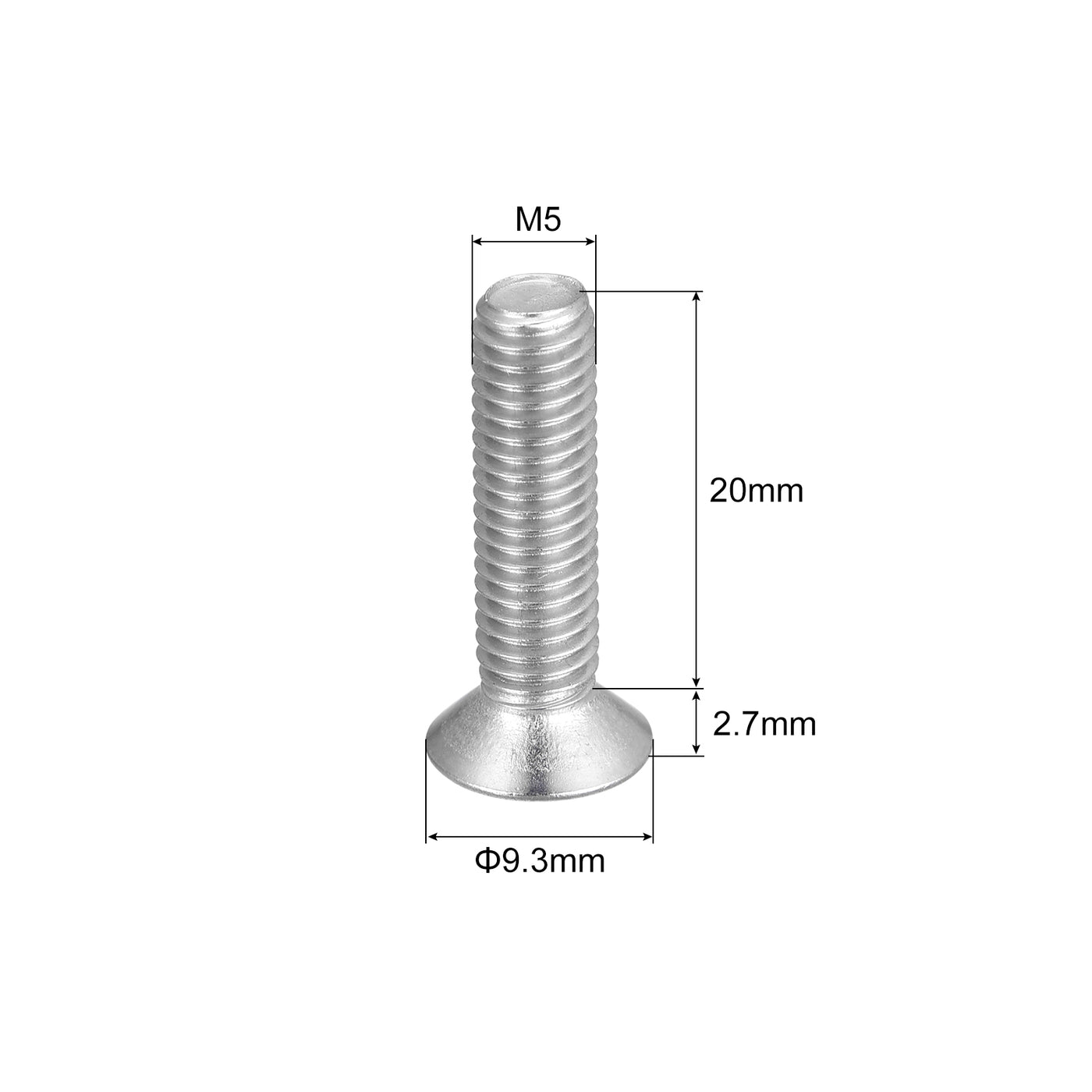 Harfington Torx Security Machine Screw 316 Stainless Steel Countersunk Head Tamper Proof Screw Fasteners Bolts