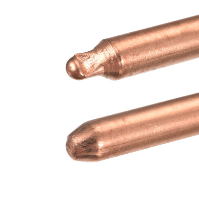 Harfington Round Copper Pipe Heatsink Tube 6mm Dia 240mm Long with Thermal Fluid Inside