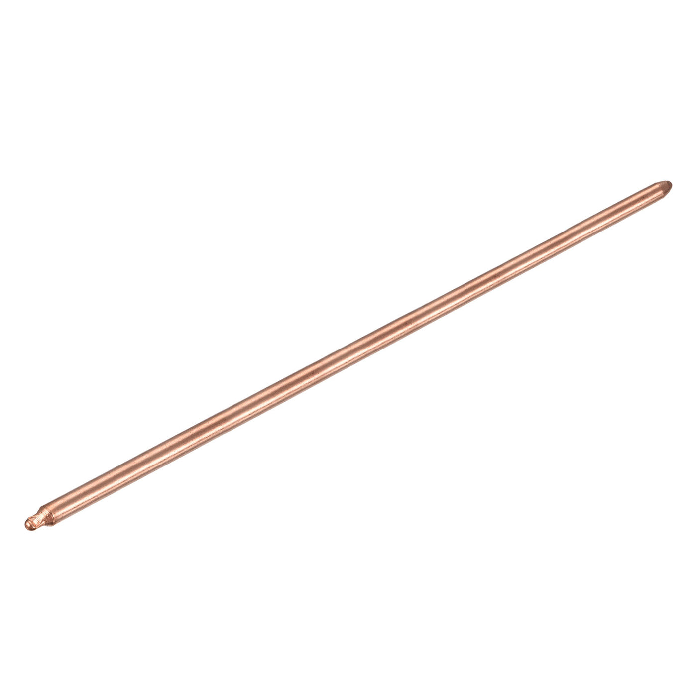 Harfington Round Copper Pipe Heatsink Tube 6mm Dia 240mm Long with Thermal Fluid Inside