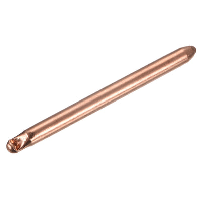 Harfington Round Copper Pipe Heatsink Tube 4mm Dia 50mm Long with Thermal Fluid Inside
