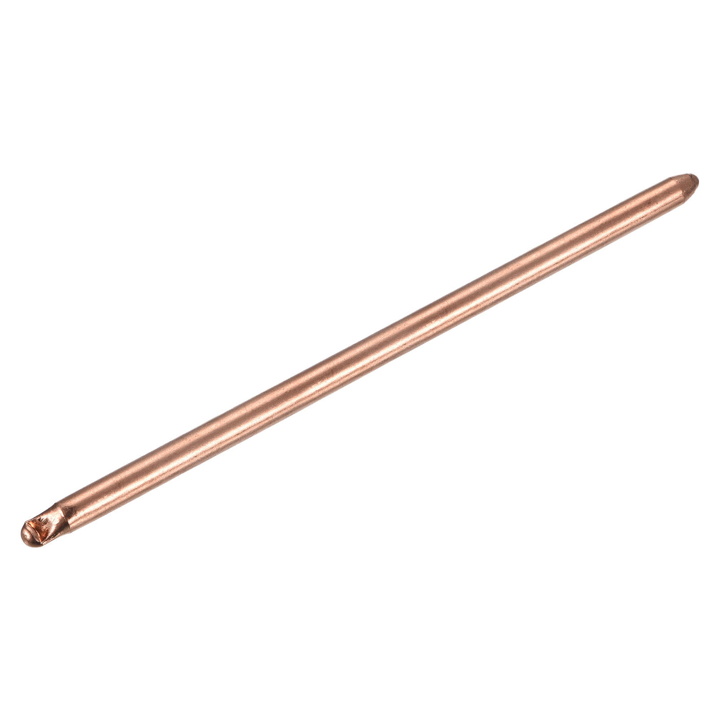 Harfington Round Copper Pipe Heatsink Tube 4mm Dia 130mm Long with Thermal Fluid Inside