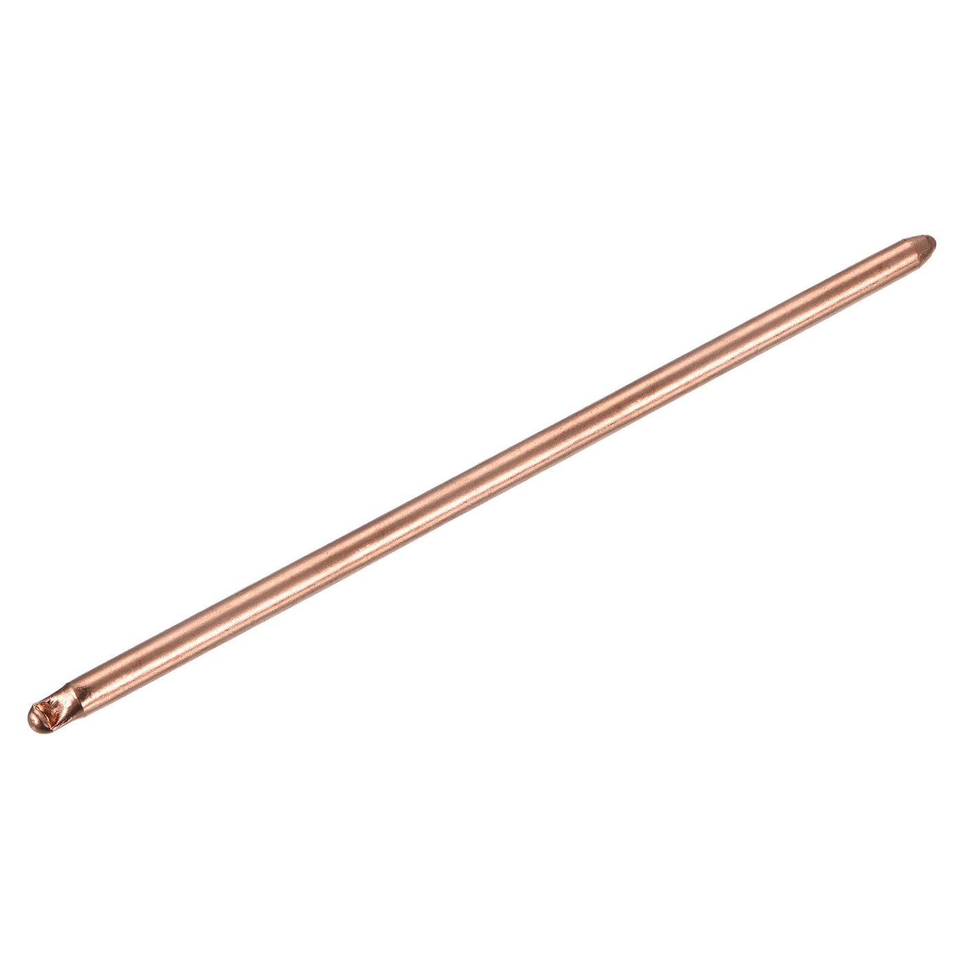 Harfington Round Copper Pipe Heatsink Tube 4mm Dia 160mm Long with Thermal Fluid Inside