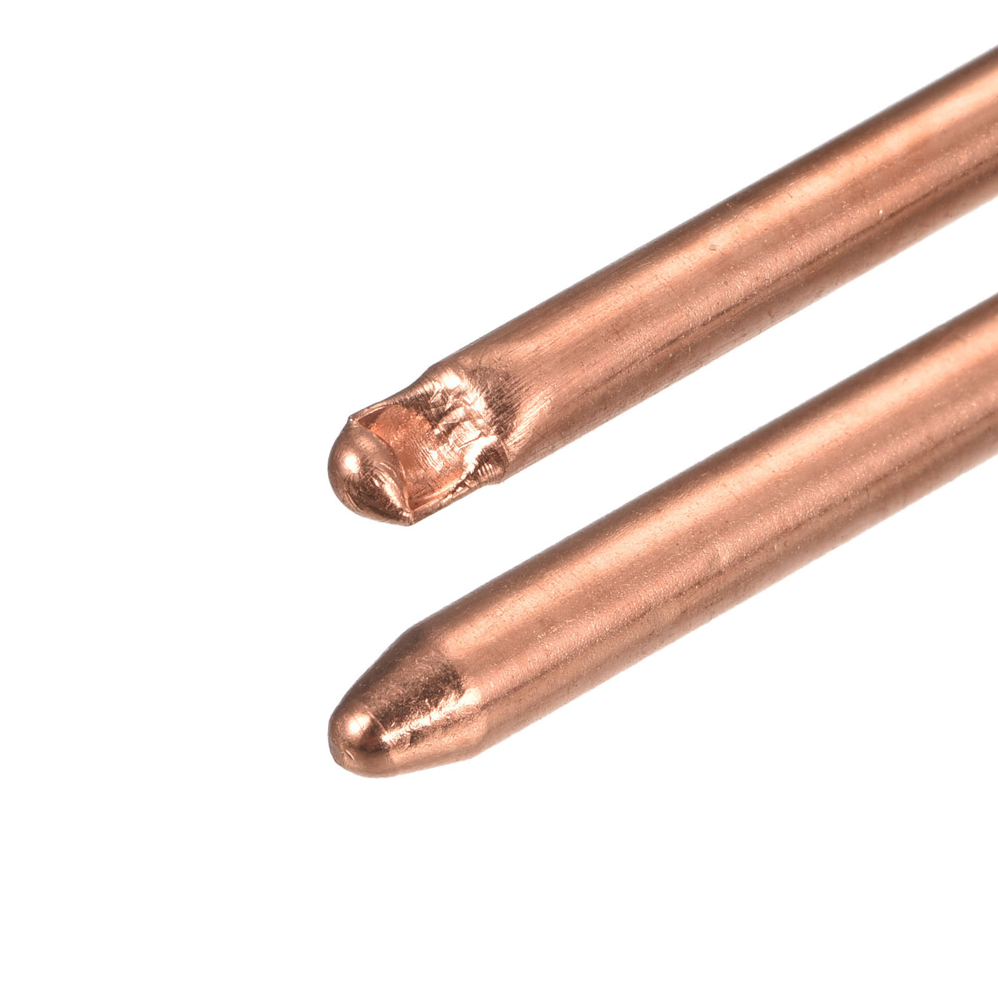 Harfington Round Copper Pipe Heatsink Tube 5mm Dia 90mm Long with Thermal Fluid Inside