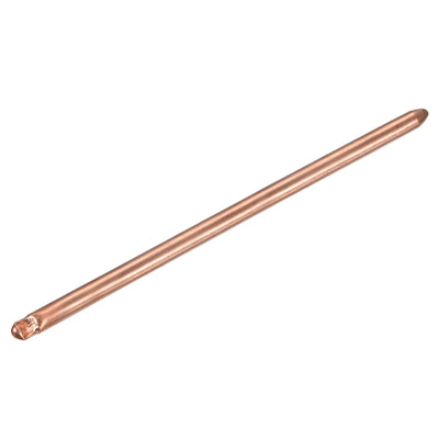Harfington Round Copper Pipe Heatsink Tube 5mm Dia 140mm Long with Thermal Fluid Inside