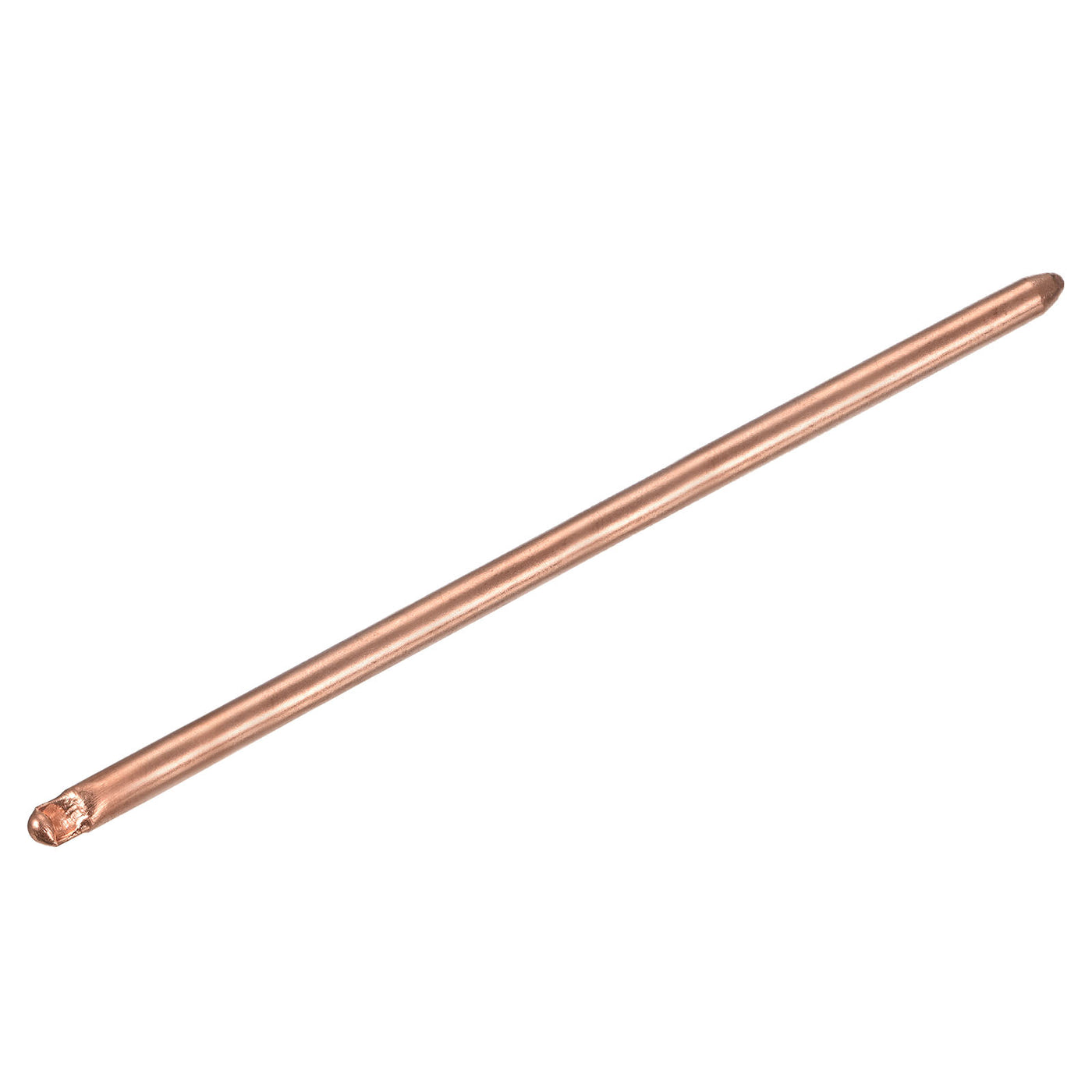 Harfington Round Copper Pipe Heatsink Tube 5mm Dia 160mm Long with Thermal Fluid Inside