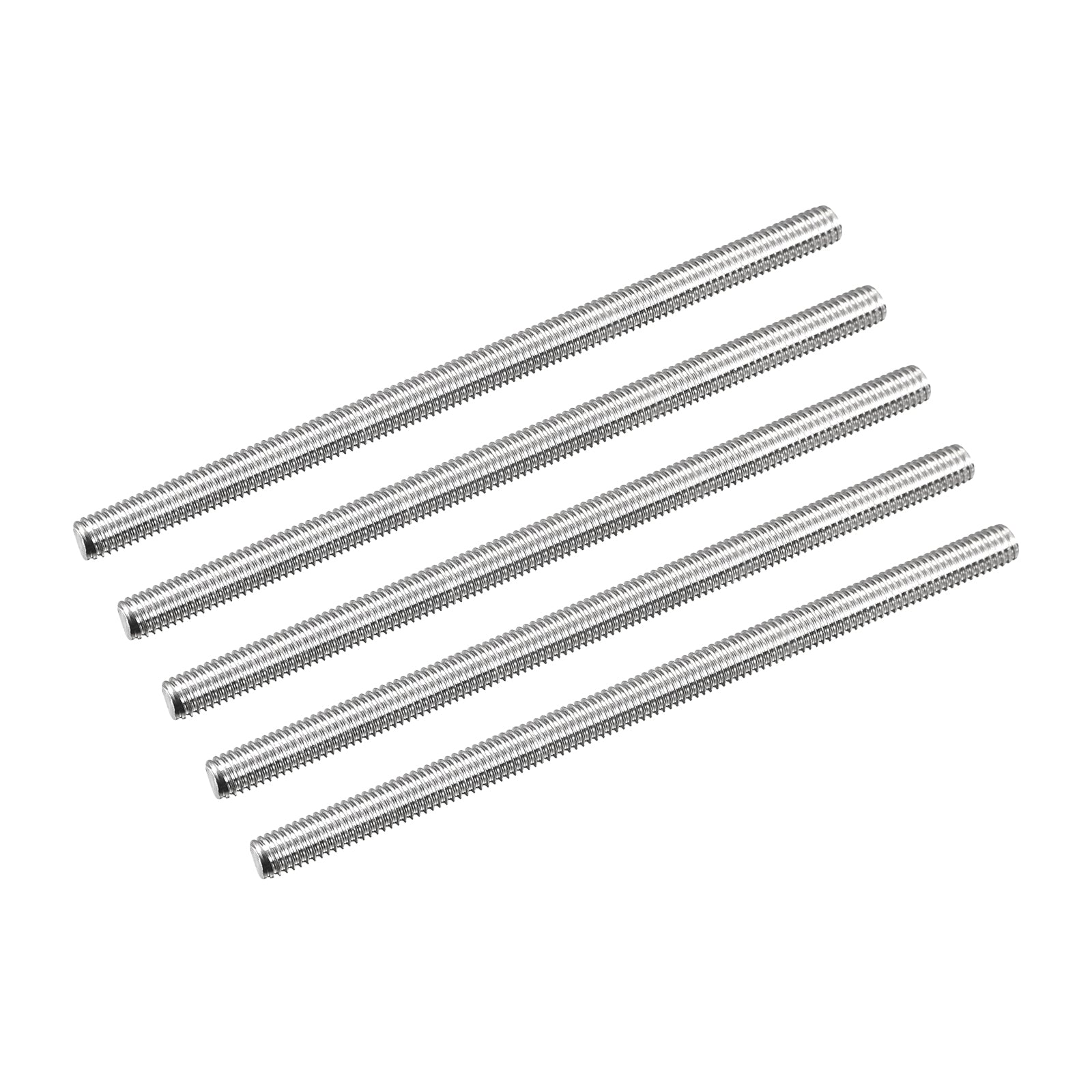 Fully Threaded Rod M5 x 90mm 0.8mm Pitch 304 Stainless Steel Right Hand ...
