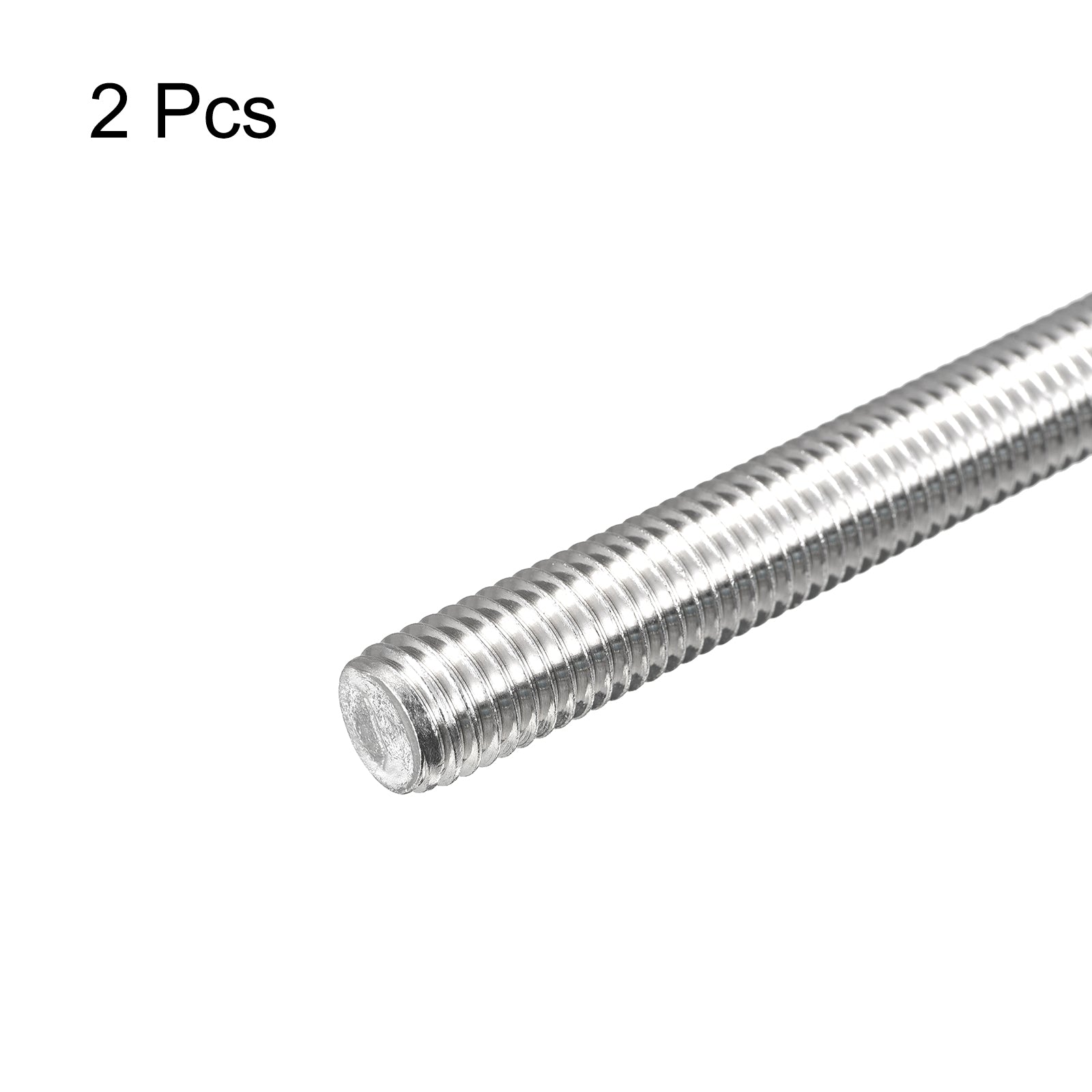 Fully Threaded Rod M14 x 200mm 2mm Pitch 304 Stainless Steel Right Hand ...