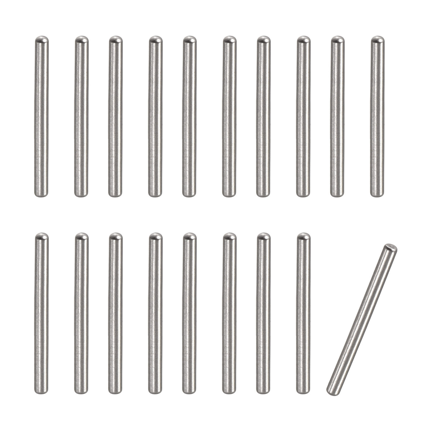 uxcell Uxcell Dowel Pins Round Head Flat Chamfered End Dowel Pin