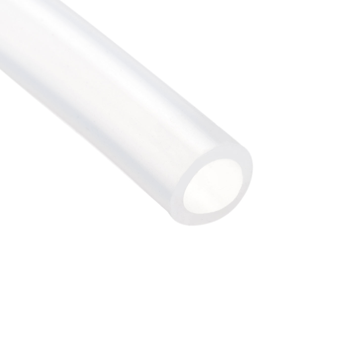 uxcell Uxcell Silicone Tubing 23/64" ID, 33/64" OD 1Pcs 0.33 Ft for Pump Transfer, Transparent