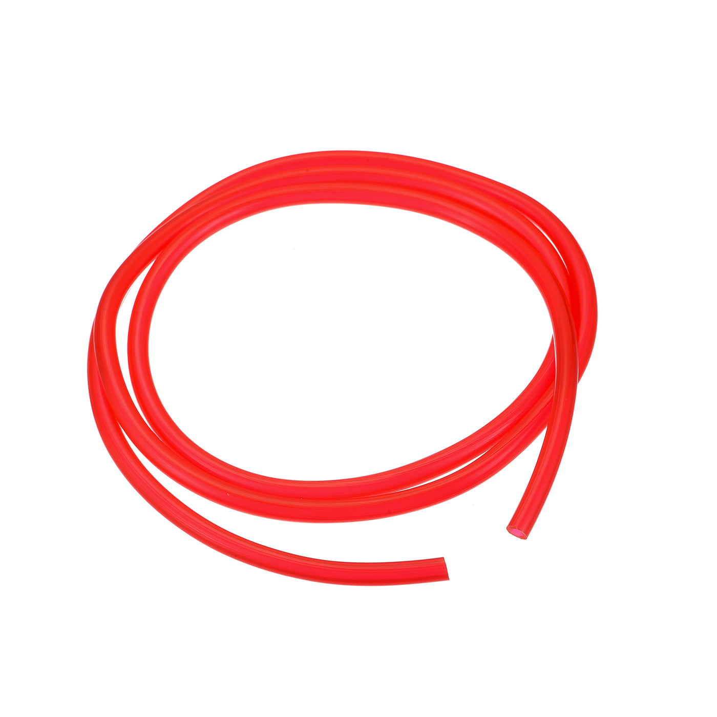 uxcell Uxcell Color Hose Tubing 1/8" ID, 13/64" OD Plastic 1Pcs 3.28 Ft for Pump Transfer, Red