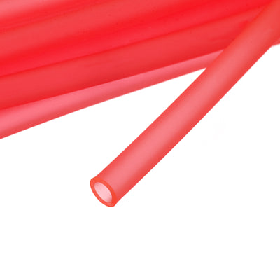 Harfington Uxcell Silicone Tubing 5/32" ID, 15/64" OD 4Pcs 13.12 Ft for Pump Transfer, Red
