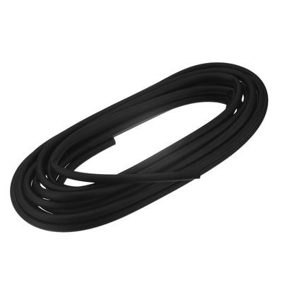 Harfington Uxcell Silicone Tubing 5/32" ID, 15/64" OD 1Pcs 13.12 Ft for Pump Transfer, Black