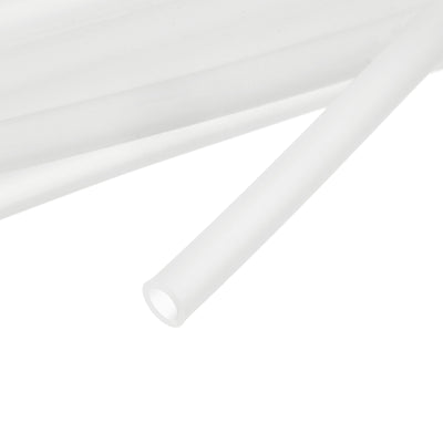 Harfington Uxcell Silicone Tubing 5/32" ID, 15/64" OD 1Pcs 13.12 Ft for Pump Transfer, White