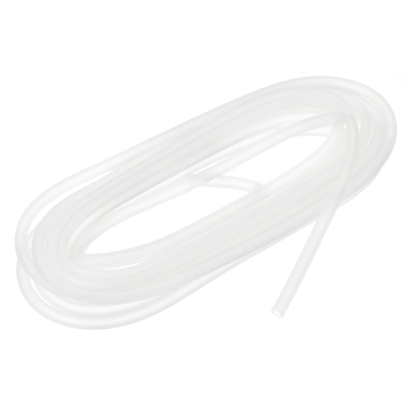 uxcell Uxcell Silicone Tubing 5/32" ID, 15/64" OD 1Pcs 13.12 Ft for Pump Transfer, White