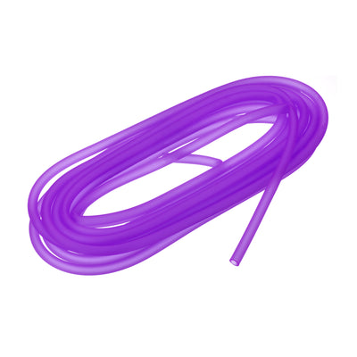 Harfington Uxcell Silicone Tubing 5/32" ID, 15/64" OD 1Pcs 13.12 Ft for Pump Transfer, Purple