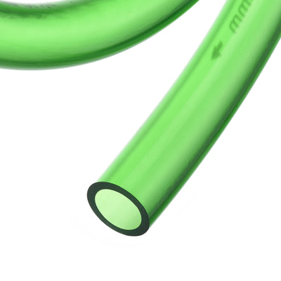 Harfington Uxcell PVC Tubing 35/64" ID, 45/64" OD 1Pcs 3.28 Ft for Transfer, Green