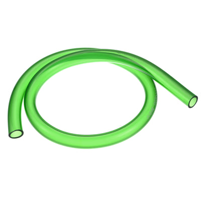 Harfington Uxcell PVC Tubing 5/8" ID, 55/64" OD 1Pcs 3.28 Ft for Transfer, Green