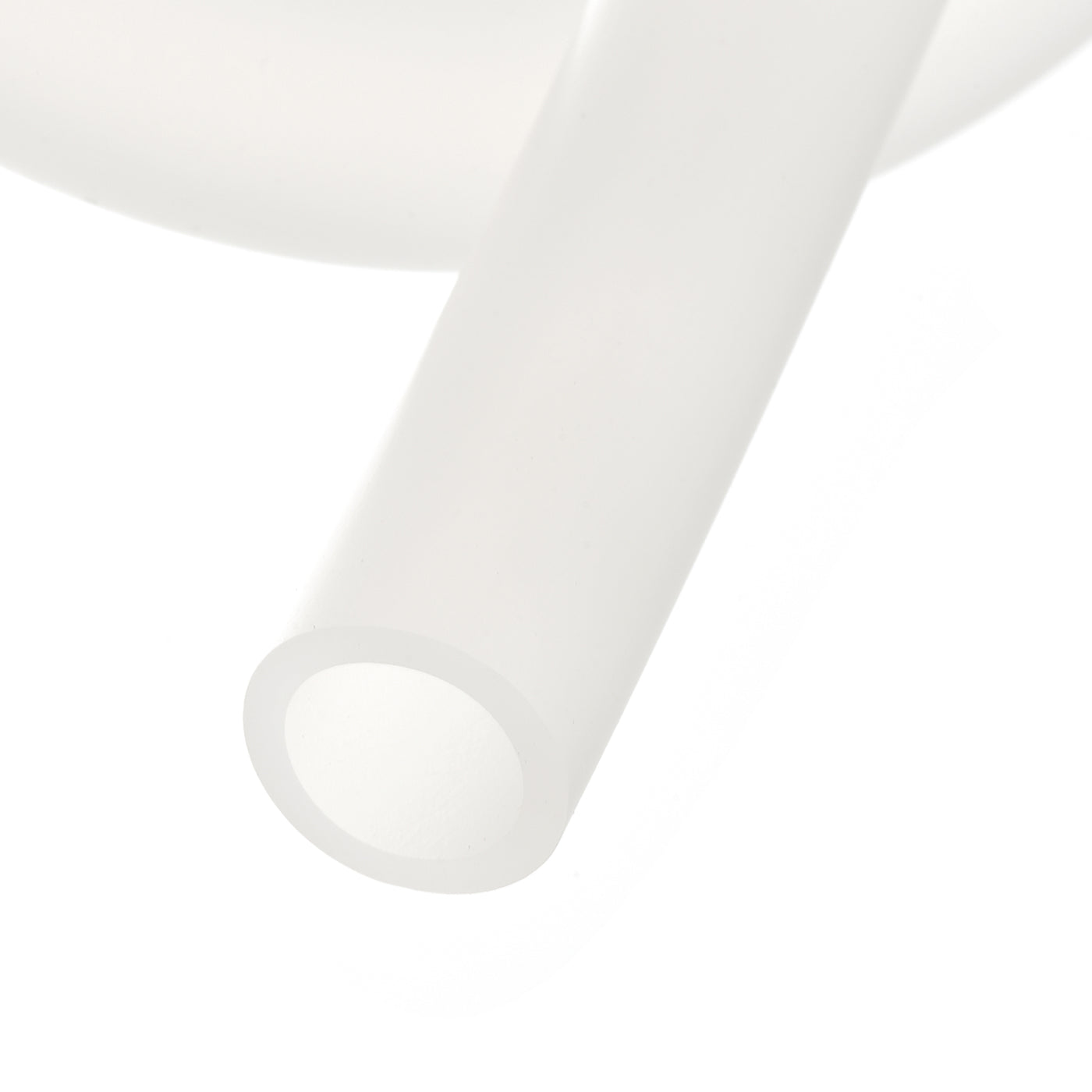 uxcell Uxcell PVC Tubing 35/64" ID, 45/64" OD 1Pcs 3.28 Ft for Transfer, White
